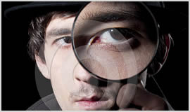 Professional detective in London